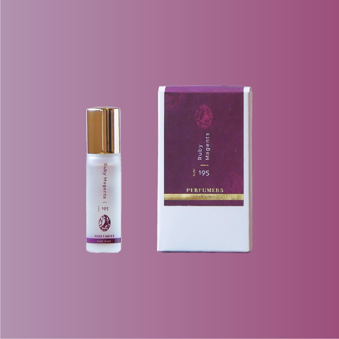 ROLL-ON PERFUME OIL/ Ruby Magenta